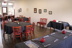 Event and dining area for resident patients at Third & Main