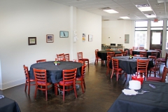 Event and dining area for resident patients at Third & Main 2